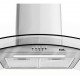 COIFA EXAUSTOR DE PAREDE 90CM LED 220W CHEFF GOURMET - INOX