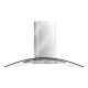 COIFA EXAUSTOR DE PAREDE 90CM LED 220W CHEFF GOURMET - INOX