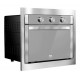 FORNO ELETRICO DE EMBUTIR 47L 1800W PORTA DE VIDRO EOS 220V - INOX