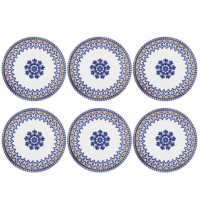 CONJUNTO 6 PRATOS RASOS 26CM OXFORD
