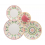 JOGO DE JANTAR E CHA 20 PC BIONA EM CERAMICA REDONDO GALLANT COOK