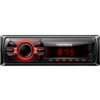 SOM AUTOMOTIVO MONDIAL BLUETOOTH 180W RMS - ENTRADAS USB SD AUX MP3