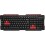 TECLADO GAMMER MULTIMIDIA USB PRETO/VERMELHO
