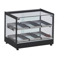 ESTUFA PARA SALGADOS 6 BANDEJAS DUPLAS VIDRO RETO EDANCA 110V