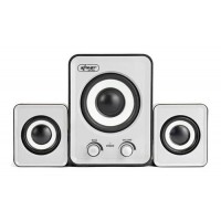 CAIXA DE SOM P2 10W USB 3 ALTO FALANTES KNUP