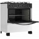 FOGAO A GAS 5 BOCAS MANUAL ESMALTEC BIVOLT BRANCO