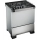 FOGAO DECORATO 5 BOCAS TRIPLA CHAMA GAS BIVOLT MUELLER - INOX