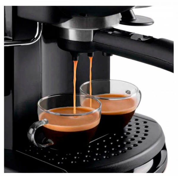 MAQUINA DE CAFE EXPRESSO MANUAL 1100W 220V DELONGHI PRETO EC220CD