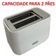 TORRADEIRA ELETRICA DELONGHI BRANCA 680W 110V - FAZ 2 PAES