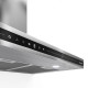 COIFA DE PAREDE PLANA 90CM 210W MUELLER - INOX E VIDRO