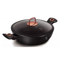 CA&Ccedil;AROLA RASA 3,8L 28CM COM TAMPA BERLINGER HAUS