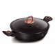 CAÇAROLA RASA 3,8L 28CM COM TAMPA BERLINGER HAUS