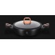 CAÇAROLA RASA 3,8L 28CM COM TAMPA BERLINGER HAUS