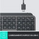 TECLADO SEM FIO ILUMINAÇÃO INTELIGENTE USB OU BLUETOOTH LOGITECH