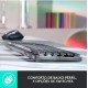 TECLADO SEM FIO ILUMINAÇÃO INTELIGENTE USB OU BLUETOOTH LOGITECH CINZA