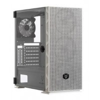 GABINETE GAMER MID TOWER, ARGB COM FAN, LATERAL VIDRO HUSKY BRANCO