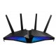 ROTEADOR WIFI6 5400MBPS RGB GAMER ASUS PRETO