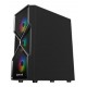 GABINETE GAMER MID TOWER LATERAL VIDRO TEMPERADO PRETO REDRAGON