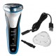 BARBEADOR E APARADOR 3 LÂMINAS A PROVA DAGUA SEM FIO GAMA ITALY