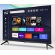 SMART TV FHD 43 SEM BORDAS ANDROID 11 HQ