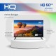 SMART TV LED 50 4K HQ C/ CONVERSOR DIGITAL EXTERNO 3 HDMI 2 USB WIFI ANDROID 11