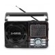 RÁDIO RETRO AM FM MP3 USB PORTÁTIL BATERIA ALTOMAX