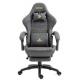 CADEIRA GAMER HUSKY RECLINAVEL C/ ALMOFADAS E DESCANSO PARA PERNAS RETRATIL