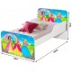 CAMA INFANTIL MENINAS CASA MOVEIS C/ COLCHÃO