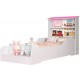 CAMA INFANTIL PRINCESA C/ PRATELEIRAS