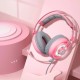 HEADSET GAMER USB CABO 2M SADES - ROSA
