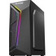 GABINETE GAMER MID TOWER VIDRO TEMPERADO - PRETO