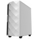 GABINETE GAMER BRANCO GAMEMAX MID TOWER RGB C/ LATERAL VIDRO E FAN RGB