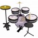 BATERIA MUSICAL ACUSTICA INFANTIL C/ CHIMBAL ROCK BABY