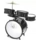 BATERIA MUSICAL ACUSTICA INFANTIL C/ CHIMBAL ROCK BABY