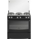 FOGAO ITATIAIA 5 BOCAS 88L BIVOLT - PRETO
