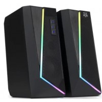 CAIXA DE SOM ACUSTICA 6W C/ RGB ADAMANTIUN