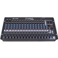 MESA DE SOM STARMIX BLUETOOTH 30W C/ 16 CANAIS LL AUDIO