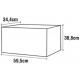MICRO-ONDAS DE EMBUTIR GORENJE 1000W 20L 220V – INOX