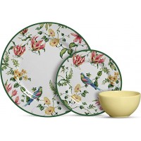 KIT 12 PE&Ccedil;AS DE JANTAR ALLEANZA PADR&Atilde;O HARMONY