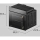 FORNO ELÉTRICO DE EMBUTIR ELECTROLUX 80L 220V - PRETO