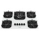 FOGAO COOKTOP A GAS MUELLER 5 BOCAS QUEIMADOR TRIPLA CHAMA BIVOLT