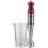 MIXER PHILCO 750W COPO 800ML - INOX VERMELHO