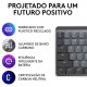 TECLADO SEM FIO LOGITECH  C/ ILUMINAÇÃO INTELIGENTE USB BLUETOOTH - CINZA