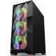 GABINETE GAMER MID ATX TOWER HAYON LATERAL VIDRO C/ COOLER FAN