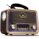 RADIO AM FM RETRO BLUETOOTH PEN DRIVE BIVOLT ALTOMEX