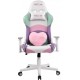 CADEIRA GAMER TECHNI SPORT RECLINAVEL GIRATORIA - LILAS VERDE E BRANCA
