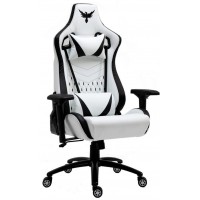 CADEIRA GAMER RAVEN RECLINAVEL C/ ALMOFADAS DESCANSO DE BRA&Ccedil;O - BRANCA