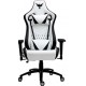 CADEIRA GAMER RAVEN RECLINAVEL C/ ALMOFADAS DESCANSO DE BRAÇO - BRANCA