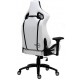 CADEIRA GAMER RAVEN RECLINAVEL C/ ALMOFADAS DESCANSO DE BRAÇO - BRANCA