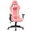 CADEIRA GAMER HEALER RECLINAVEL GIRATORIA C/ APOIO BRAÇOS - PINK